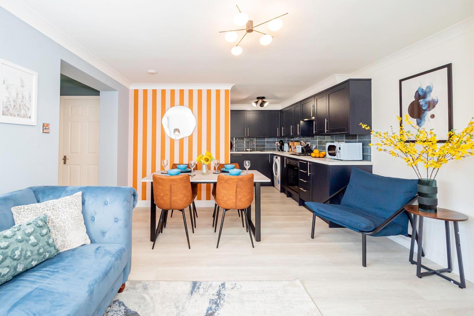 Bright & Breezy Apartment Портсмът Екстериор снимка